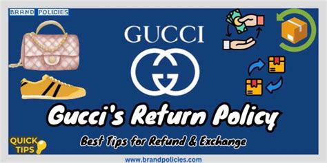 Gucci online return policy